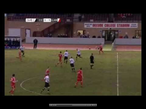 Llanelli AFC Vs GAP Connah's Quay|Welsh Premier League|13/12/08