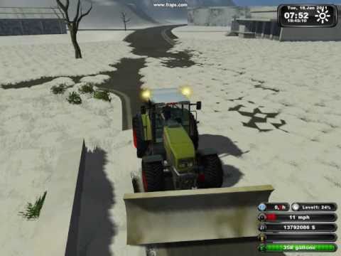 farming simulator 2011 mods snow map