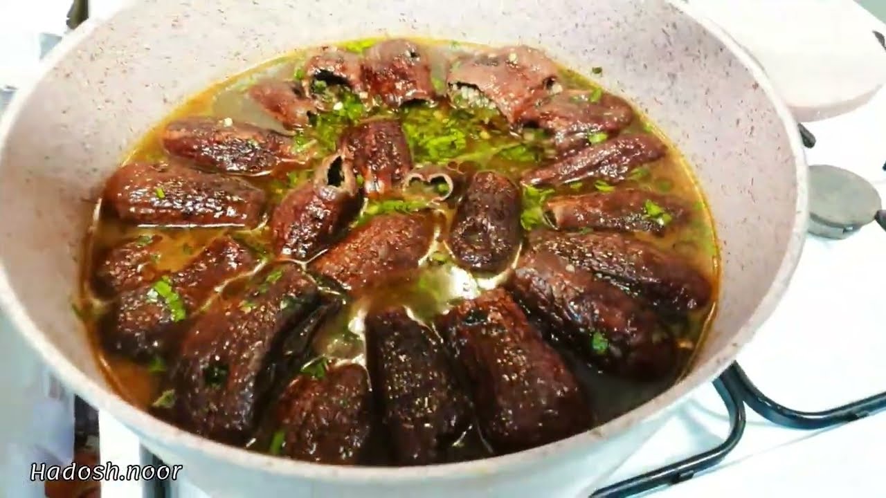 يالنجي سوري بالبيتنجان اليابس طريقة يبيس الباذنجان ب أسهل طريقة