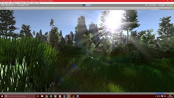 Unity god rays test