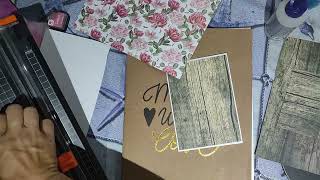Tuto carte rapide #scrap #diy #action #scrapbooking 