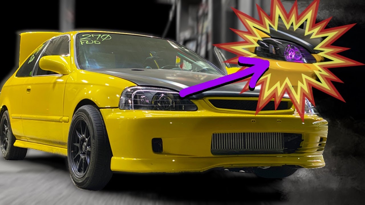 Devil eyes civic