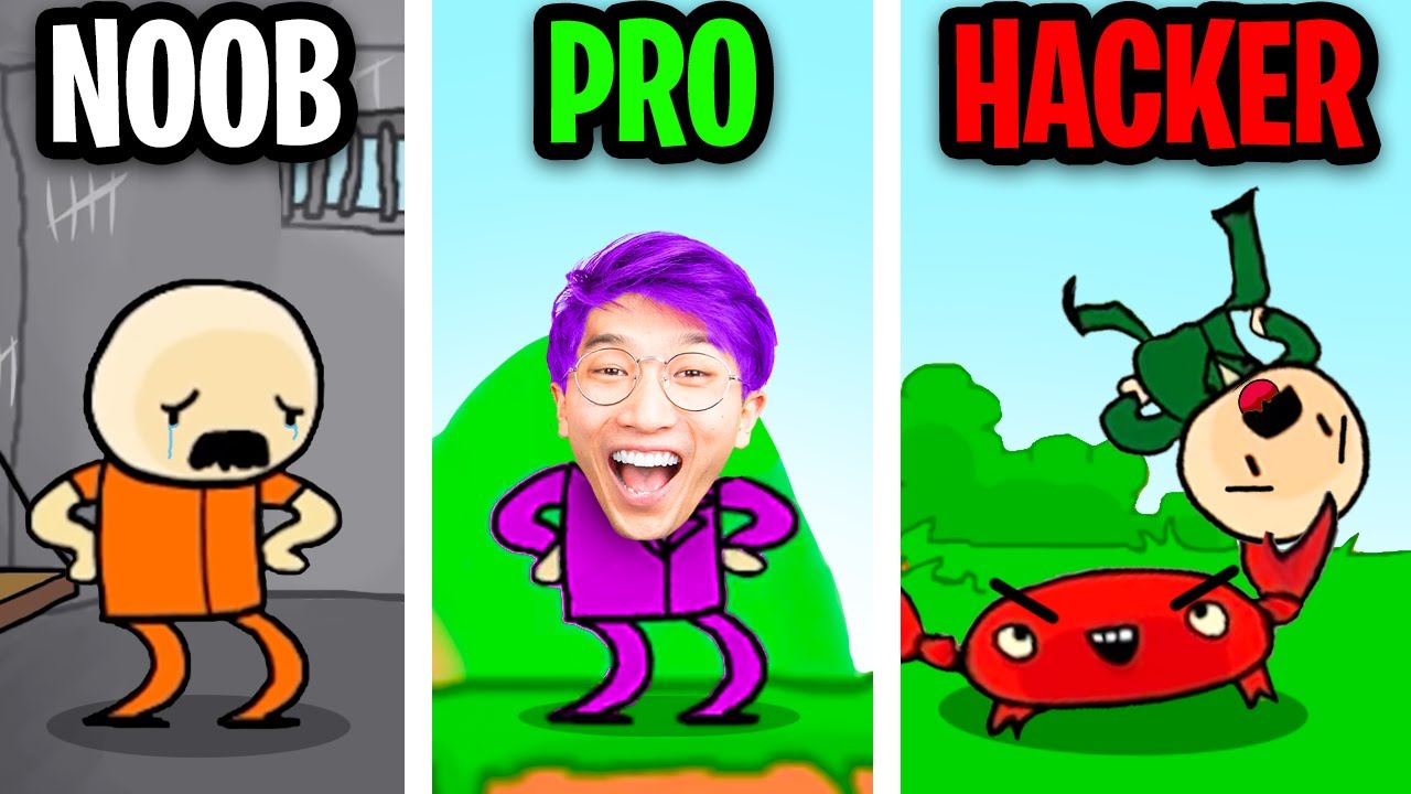 NOOB vs PRO vs HACKER In THE VISIT!? (LANKYBOX IN JAIL!?) YouTube