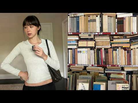 vlog: spring in Budapest, reading Hungarian literature