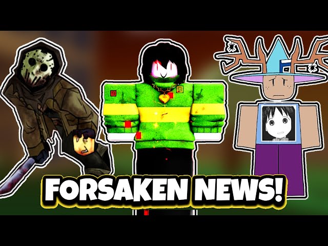 Forsaken News | Chara 1x1x1x1 Skin, Slasher Design (Jason), 118o8