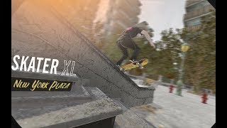 Skater XL: New York Plaza Montage (Realistic/Replay Editor)
