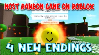 4 New Endings (PART2) - Most Random Game On Roblox [Roblox]