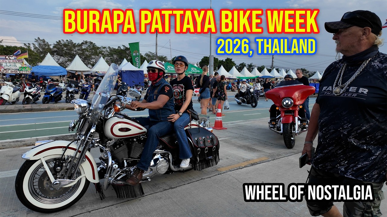 Burapa Pattaya Bike Show 2026 - Wheel Of Nostalgia 4K