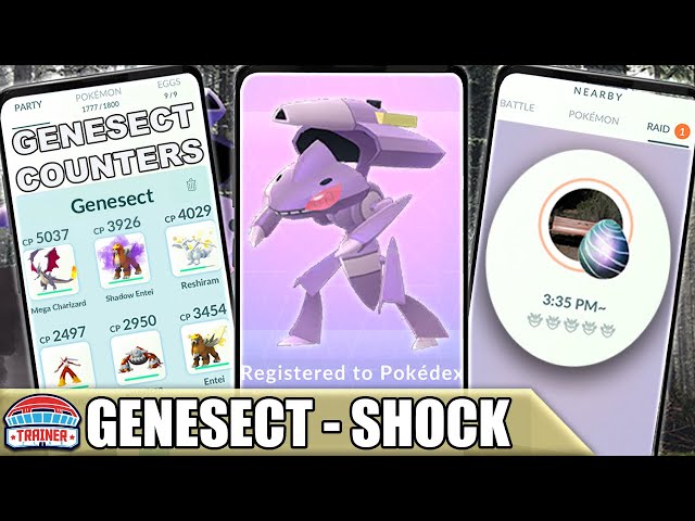 Genesect Raid Counters Guide