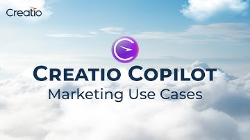 Creatio Copilot Demo: Marketing Use Cases