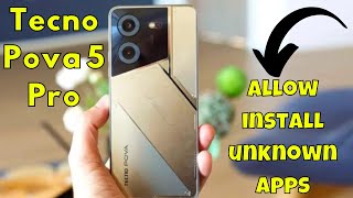 Tecno Pova 5 Pro Allow install unknown apps || How to Download apps from unknown screenshot 5