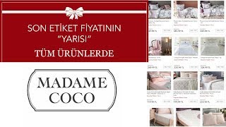 MADAME COCO Yatak Odası Nevresim Takımı Battaniye İndirimleri / Madame Coco Güncel Katalog Fiyatlar