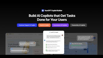 Introducing YourGPT AI Copilot Builder