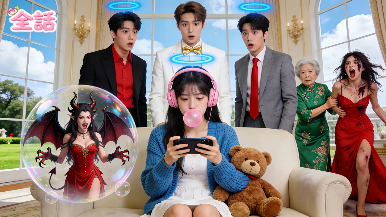 【日本語吹き替え版】みんなに嫌われた相続人として転生した私――だが3人のCEO兄たちが今や私の心を読める!? 運命が一気に逆転！#中国ドラマ #短編ドラマ#日本語字幕#キスシーン