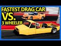 Can i build a 3 wheeler faster than the fastest dragster in beamng