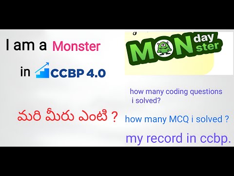 i am monster in ccbp | ccbp perfomance | ccbp 4.0 | #nxtwave
