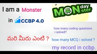 i am monster in ccbp | ccbp perfomance | ccbp 4.0 | #nxtwave