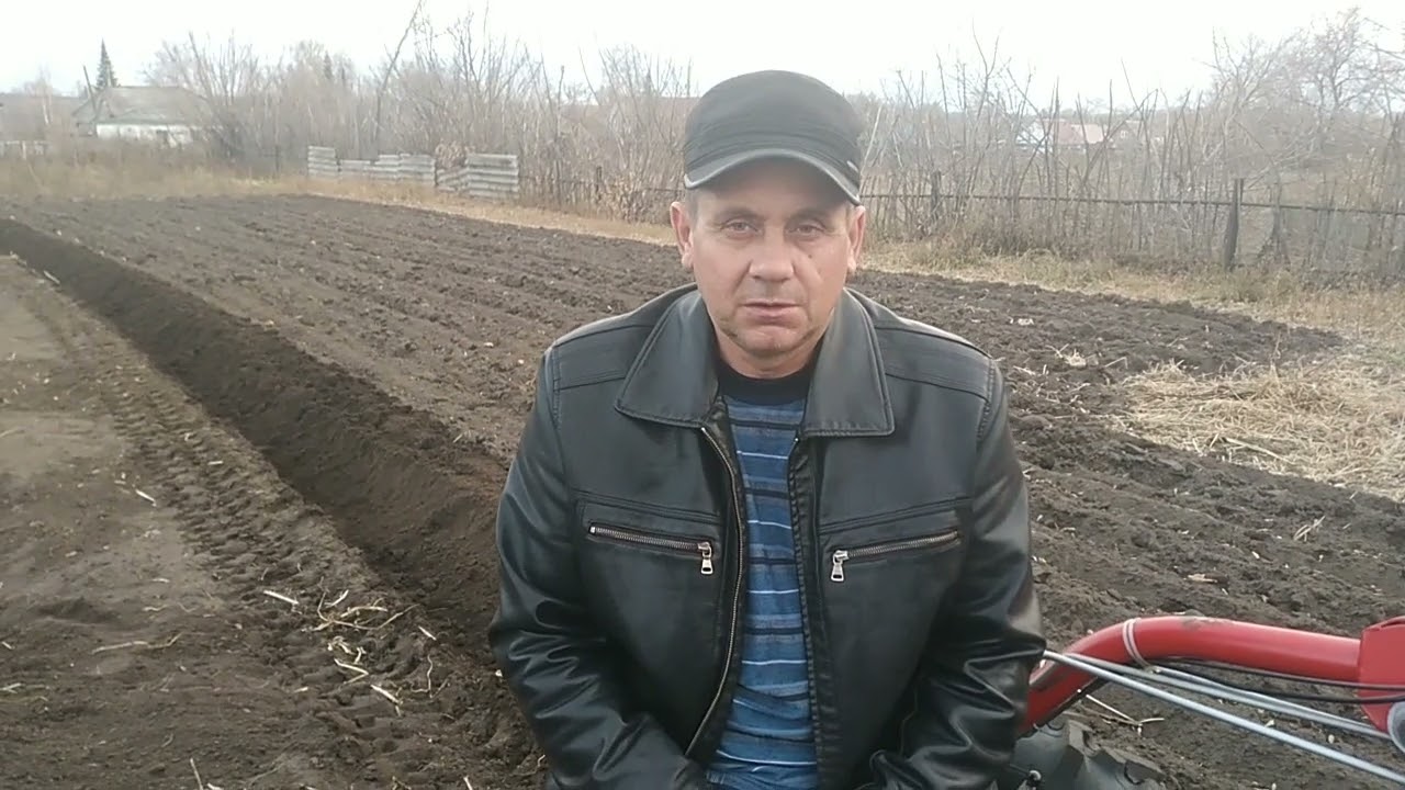 Испытание оборотного плуга