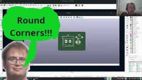 KiCad 6: Add Rounded Corners to Board Outline