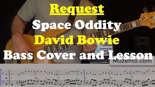 Space Oddity - Bass Cover and Lesson - Request