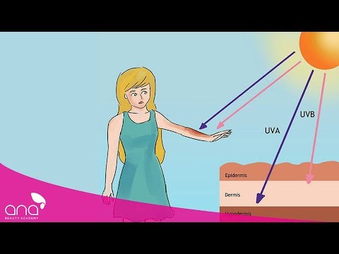 TÁC HẠI CỦA TIA UVA VÀ UVB QUA BÀI GIẢNG LÝ THUYẾT DA| Trường Thẩm Mỹ ANA