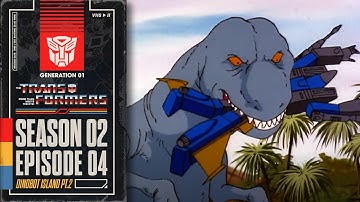 Dinobot Island, Part 2 | Transformers: Generation 1 | Season 2 | E04 | Hasbro Pulse