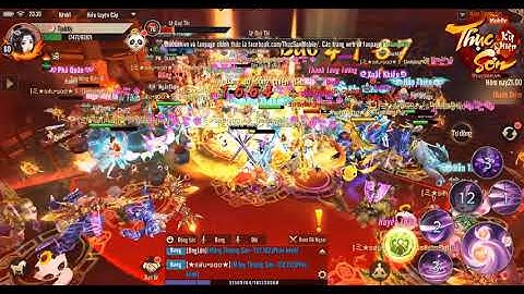 [9GATE.NET] Thục Sơn Kỳ Hiệp Mobile: PK tàn sát bang hội giàng Boss thế giới