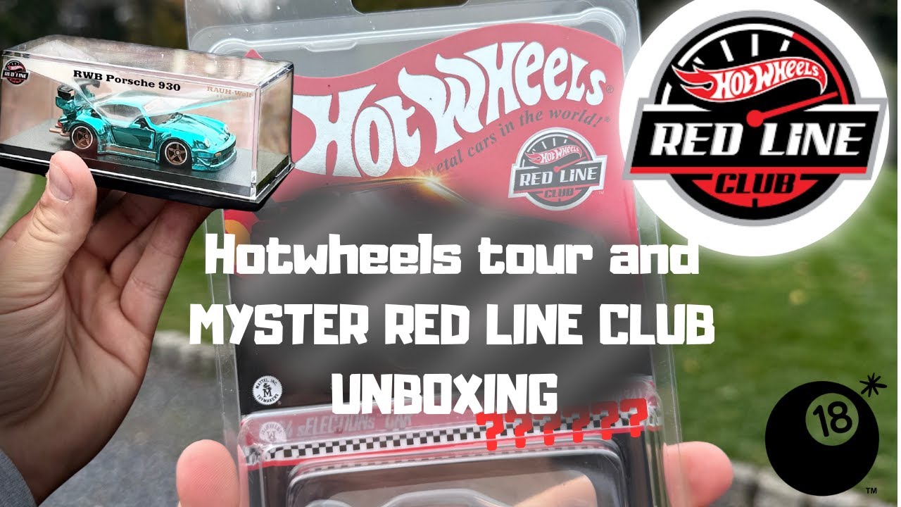 Cyclone Red Line Club Red Line Club Mystery Unboxing!! | Hotwheels Collection Tour and ...