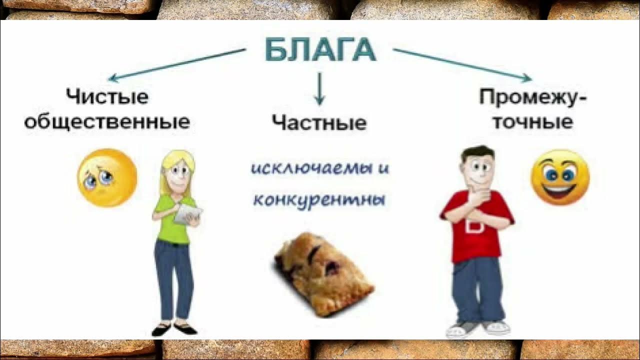 Благородное благо. Общественные блага это в обществознании. Негативные влияния внешних.