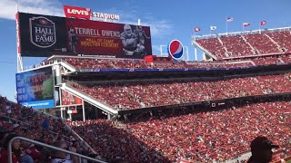 49ers Hall of Fame Inductee Ceremony 2019 | Terrell Owens (T.O.) Halftime Speech