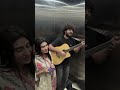 Mini concert in lift for a girl 👧#musicgenre #singing #ytshorts #shortfeed #trending #viral #collab
