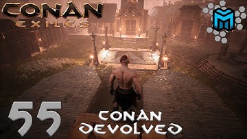 MANSION LAYOUT | EP55 Conan Exiles Gameplay (Conan Devolved X03)