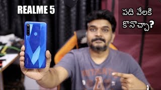 Realme 5 Review With Pros & Cons ll in Telugu ll