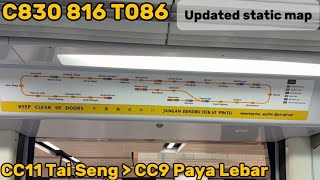 [updated static display map] ALS C830 (816) CC11 Tai Seng - CC9 Paya Lebar 