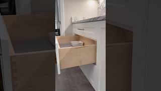 Soft close dovetail drawer boxes are a must for kitchen cabinets!