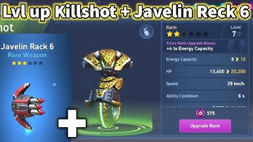 Level Up Killshot + Javelin Reck 6 | Mech Arena Robot Showdown Gameplay (ios,Android)