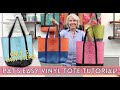 How to make an easy vinyl tote bag  in only 5 steps