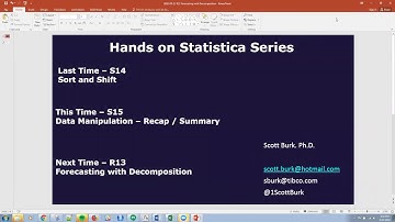 S15 Recap and Summary of Data Manipulation