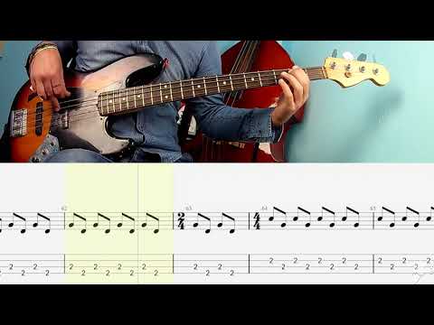 the-beatles---revolution-bass-cover-+-play-along-tab-+-score