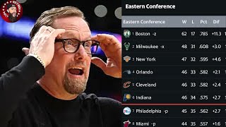 Looking at standings with 2 games left!! Can Sixers avoid play-in tournament!?