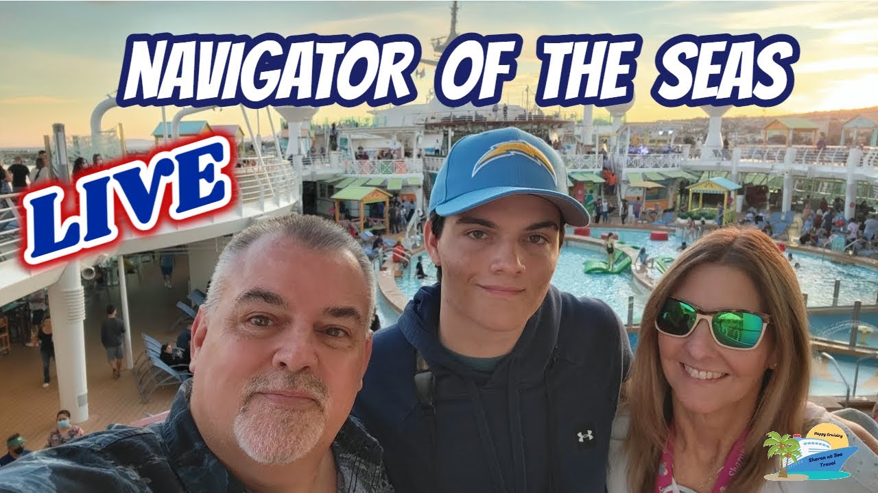 NAVIGATOR OF THE SEAS | ROYAL CARIBBEAN | EMBARKATION DAY LIVE STREAM