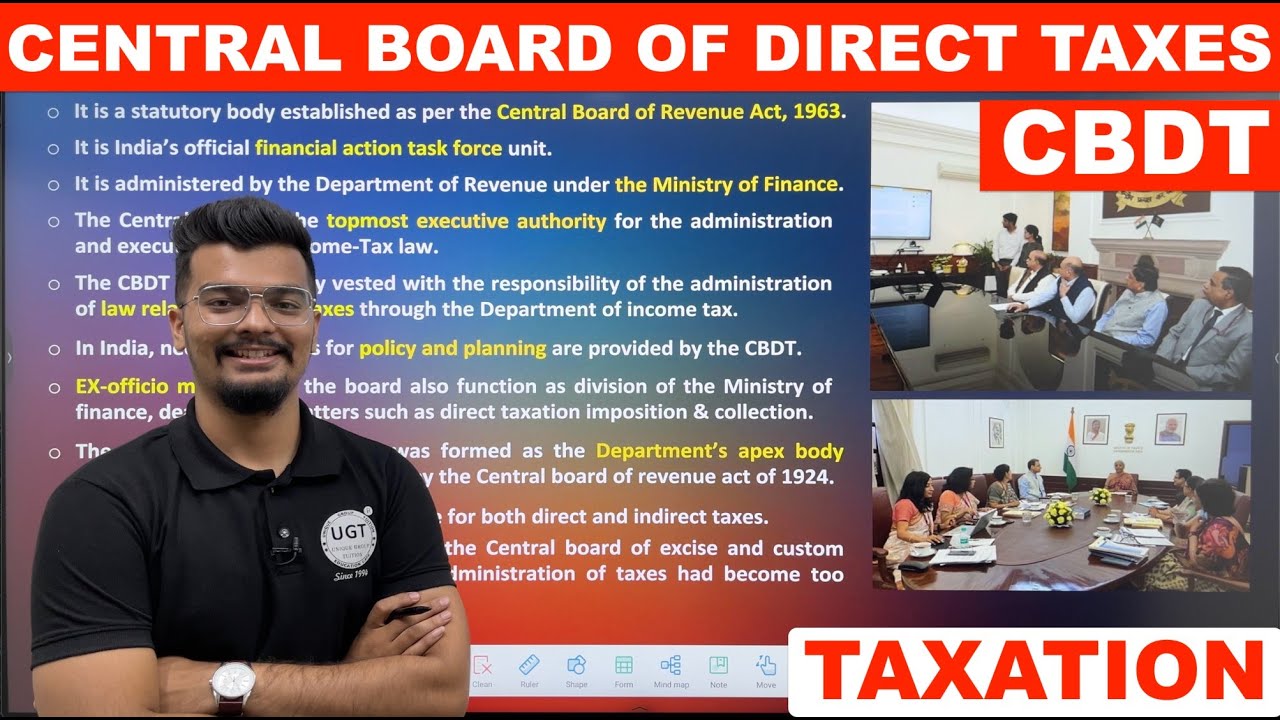 Central Board of Direct Taxes? CBDT What is Central Board of Direct