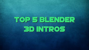 Top 5 Blender 3D Intro Templates + Download Links #2