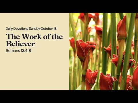The Work of the Believer - Daily Devotions