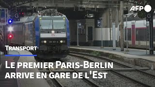 Le train de nuit Paris-Berlin arrive en gare de l'Est | AFP Images