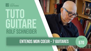 Le Chant Entends Mon Coeur, Jem 570 Avec 7 Guitares Par Rolf Schneider
