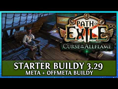 [PoE] STARTER BUILDS for league 3.29 in Path of Exile | Curse of The Allflame