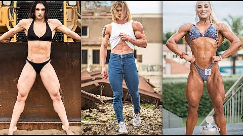 The biggest muscular girls in 2019