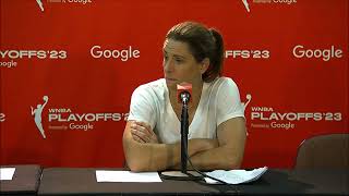 Coach Stephanie White Interview After Losing Game 3 | New York Liberty vs Connecticut Sun