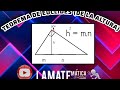 🔺 Teorema de la Altura de Euclides | ¡Entiende Fácil con Ejemplos Paso a Paso!.